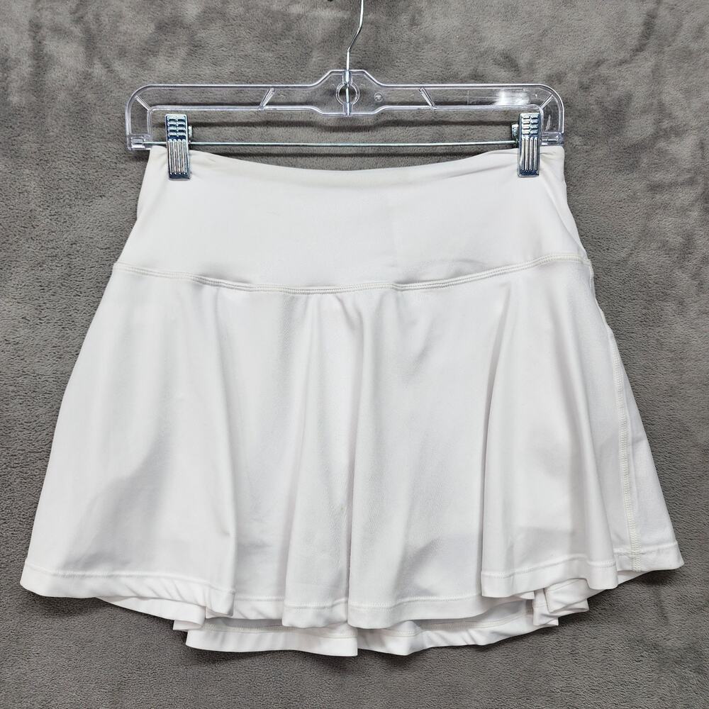 NWT Sanity Women’s Medium White Tennis Skirt w Shorts Under Pockets Pickleball - Picture 2 of 10